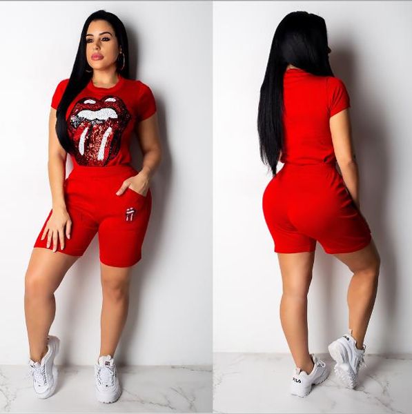 spring/summer 2019 fashion sporty casual pantsuit two-piece nightclub set, Red
spring/summer 2019 fashion sporty casual pantsuit two-piece nightclub set, Red