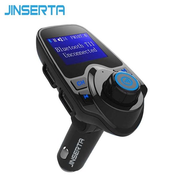 jinserta mp3 player audio bluetooth handswireless fm transmitter led display dual usb ports charging support aux tf u disk
jinserta mp3 player audio bluetooth handswireless fm transmitter led display dual usb ports charging support aux tf u disk