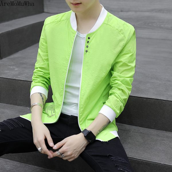 aremomuwha 2019 summer new sunscreen clothing male light color handsome ultra-thin sunscreen trend slim cardigan jacket qx886, Black;brown
aremomuwha 2019 summer new sunscreen clothing male light color handsome ultra-thin sunscreen trend slim cardigan jacket qx886, Black;brown