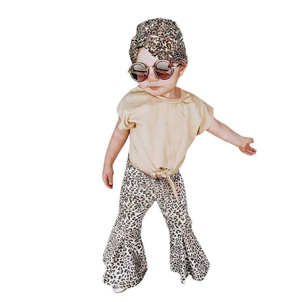 2020 kids girls summer clother set toddler kids baby girls t-shirts leopard flared pants summer fashion outfits ropa nina, White
2020 kids girls summer clother set toddler kids baby girls t-shirts leopard flared pants summer fashion outfits ropa nina, White