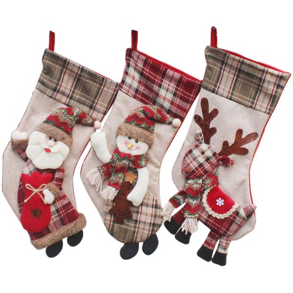 comfortable stocking gift bags hanging ornaments snowman non-woven soft pendant santa claus decoration christmas elk
comfortable stocking gift bags hanging ornaments snowman non-woven soft pendant santa claus decoration christmas elk