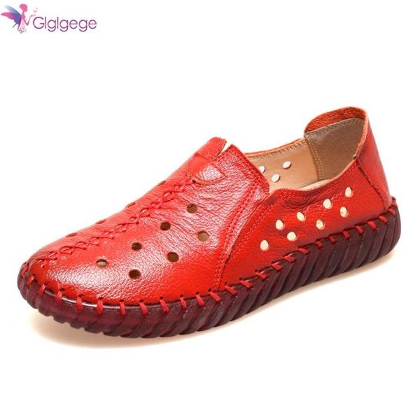 glglgege new 2020 genuine leather summer flats woman flats hollow breathable casual flat shoes comfortable women shoes, Black
glglgege new 2020 genuine leather summer flats woman flats hollow breathable casual flat shoes comfortable women shoes, Black
