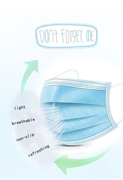dhl 200 pcs disposable face masks thick 3-layer masks with earloops for salon home use comfortable dust-proof mask
dhl 200 pcs disposable face masks thick 3-layer masks with earloops for salon home use comfortable dust-proof mask