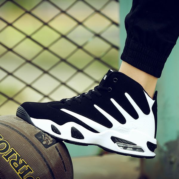 men's shoes autumn and winter 2019 sports basketball shoes new trend casual men's, Black
men's shoes autumn and winter 2019 sports basketball shoes new trend casual men's, Black