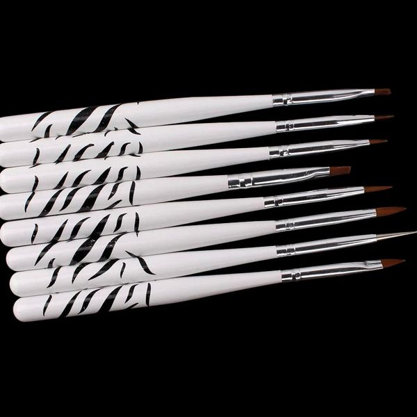 8 шт nail art pen brush живопись рисования маникюр инструмент diy для дома женщин hjl2019, Silver
8 шт nail art pen brush живопись рисования маникюр инструмент diy для дома женщин hjl2019, Silver