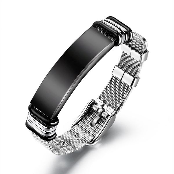 silver black color fashion simple men's silicone bangle stainless steel belt bracelet watchband jewelry gift for men boys 934
silver black color fashion simple men's silicone bangle stainless steel belt bracelet watchband jewelry gift for men boys 934