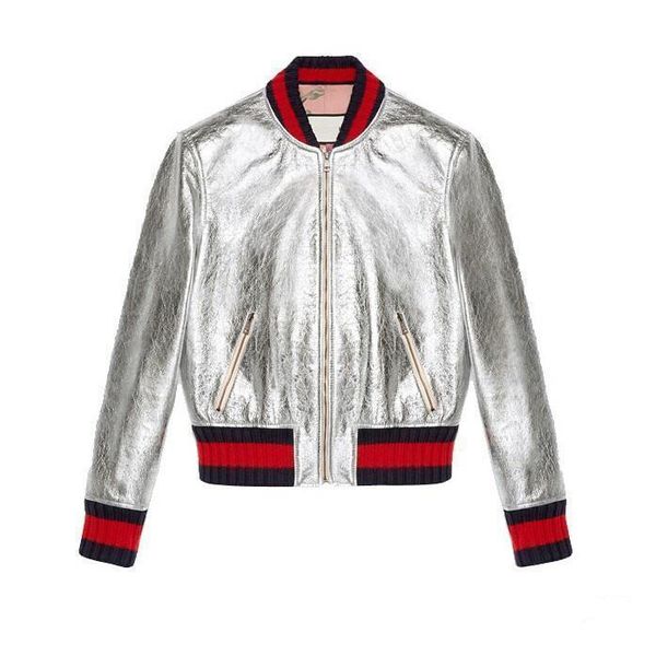 new jacket women baseball jacket fashion patch color leather spring and autumn skin coat for women coats, Black;brown
new jacket women baseball jacket fashion patch color leather spring and autumn skin coat for women coats, Black;brown