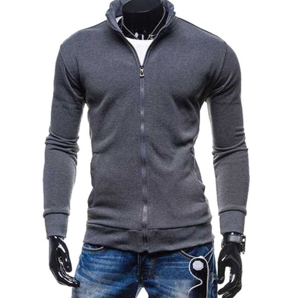 men's hoodies zipper design mens jacket coat stand neck mens autumn sweatshirt brand-clothing hoodies men 2017 new, Black
men's hoodies zipper design mens jacket coat stand neck mens autumn sweatshirt brand-clothing hoodies men 2017 new, Black
