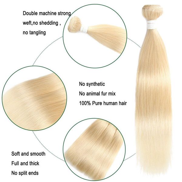 613 blonde hair bundles brazilian straight human haire weave bundly 8 to 26 inches remy hairy extension 2pcs, Black;brown
613 blonde hair bundles brazilian straight human haire weave bundly 8 to 26 inches remy hairy extension 2pcs, Black;brown
