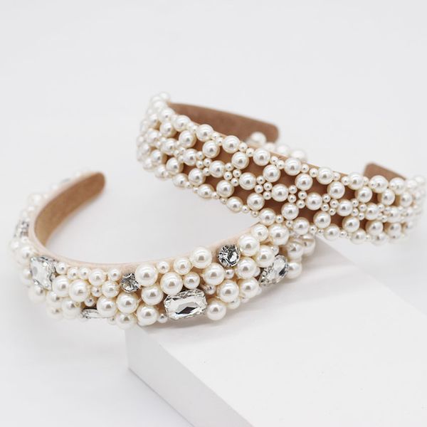 new fashion simple white pearl woven handmade headband wild headband dance party travel show hair accessories 948, Golden;white
new fashion simple white pearl woven handmade headband wild headband dance party travel show hair accessories 948, Golden;white