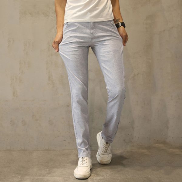 gxxh 2019 men's casual pants men summer linen business dress thin trousers men pantalones male pants asian size 28-40, Black
gxxh 2019 men's casual pants men summer linen business dress thin trousers men pantalones male pants asian size 28-40, Black