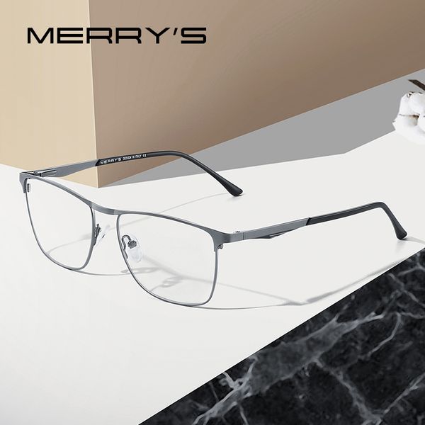 merrys design men business style ultralight eye male titanium alloy glasses frame fashion myopia prescription eyeglasses s2061, Black
merrys design men business style ultralight eye male titanium alloy glasses frame fashion myopia prescription eyeglasses s2061, Black