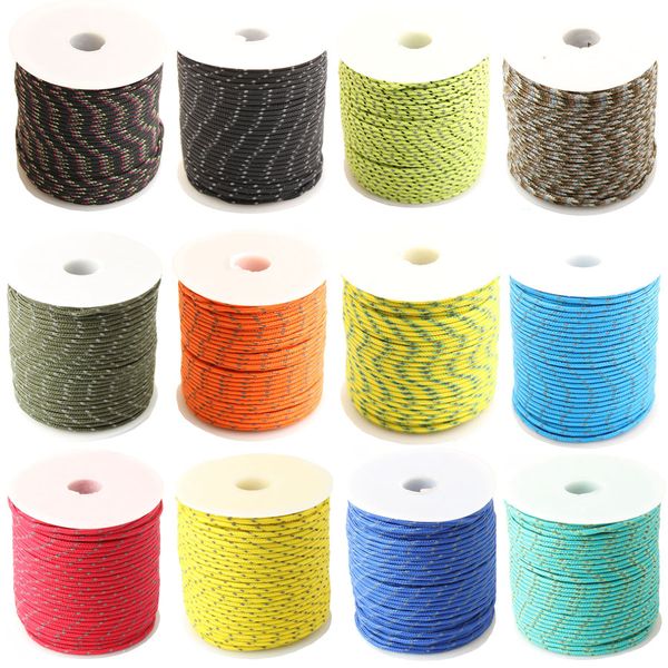 reflective paracord 2mm paracord 3 strand core outdoor camping rope parachute cord lanyard tent
reflective paracord 2mm paracord 3 strand core outdoor camping rope parachute cord lanyard tent