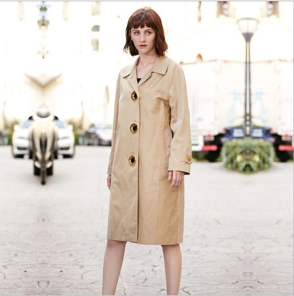 obrix loose female spring autumn trench v-neck single breasted ladies full sleeve pockets pretty closure trench for women, Tan;black
obrix loose female spring autumn trench v-neck single breasted ladies full sleeve pockets pretty closure trench for women, Tan;black