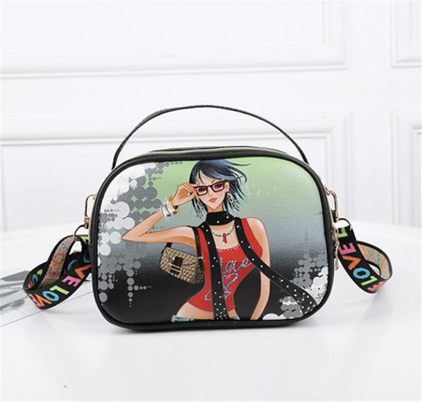 2020 new personality soft leather handbag bucket crossbody bag ph-cfy20062354