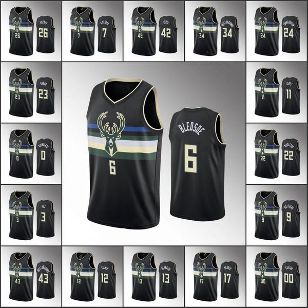 men giannis antetokounmpo khris milwaukee middleton eric bledsoe nba black 2020 statement bucks custom jersey, Black;red
men giannis antetokounmpo khris milwaukee middleton eric bledsoe nba black 2020 statement bucks custom jersey, Black;red