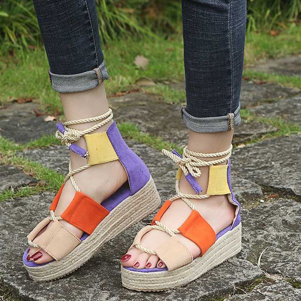 comfortable fasten shoes heel flop chaussure summer women flat sandal rope feminina sandals new, Black
comfortable fasten shoes heel flop chaussure summer women flat sandal rope feminina sandals new, Black
