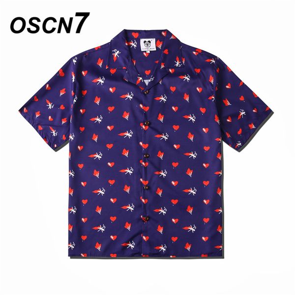 oscn7 casual street printed short sleeve shirt men 2020 hawaii beach oversize women fashion harujuku shirts for men ws101, White;black
oscn7 casual street printed short sleeve shirt men 2020 hawaii beach oversize women fashion harujuku shirts for men ws101, White;black