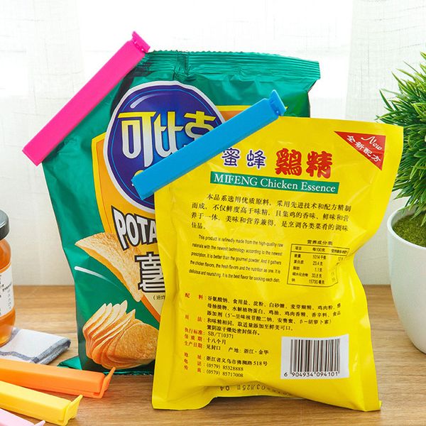 5/10 pcs random color portable new kitchen storage food snack seal sealing bag clips sealer clamp plastic tool bag clip sale
5/10 pcs random color portable new kitchen storage food snack seal sealing bag clips sealer clamp plastic tool bag clip sale