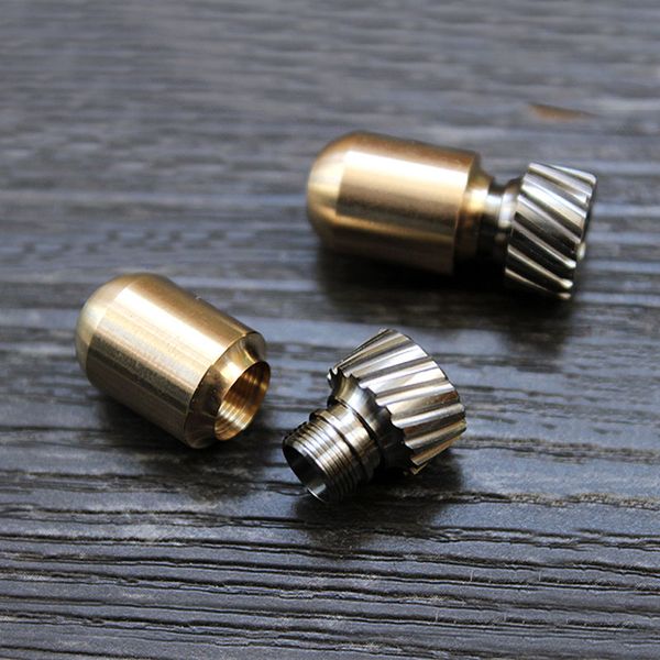 edc titanium + brass ti lanyard bead key pendant parachute cord knife tool zipper head 23x12mm hole diameter 6mm
edc titanium + brass ti lanyard bead key pendant parachute cord knife tool zipper head 23x12mm hole diameter 6mm