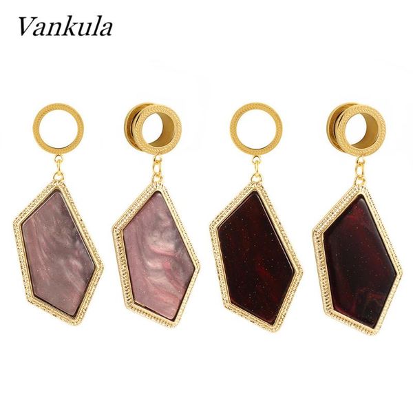 vankula dangle ear gauges tunnels plug 316l stainless steel flesh piercing jewelry dangle earrings flared expander ear hanger, Slivery;golden
vankula dangle ear gauges tunnels plug 316l stainless steel flesh piercing jewelry dangle earrings flared expander ear hanger, Slivery;golden