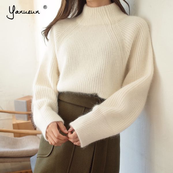 yanueun women's pullover sweater women turtleneck batwing sleeve knitted solid thick sweaters loose autumn winter new fashion, White;black
yanueun women's pullover sweater women turtleneck batwing sleeve knitted solid thick sweaters loose autumn winter new fashion, White;black