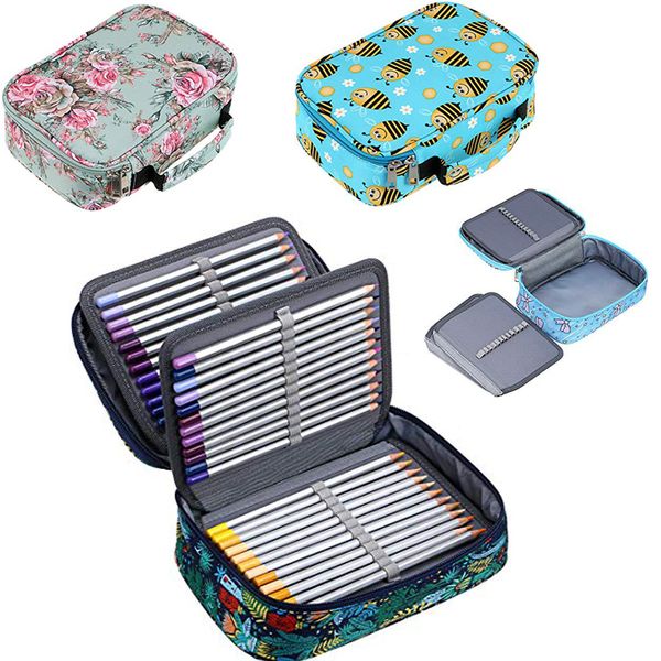 72 holes pencil case for school pen box cute bee cartridge kawaii girl boy monkey big pencilcase korean penal bag stationery kit
72 holes pencil case for school pen box cute bee cartridge kawaii girl boy monkey big pencilcase korean penal bag stationery kit