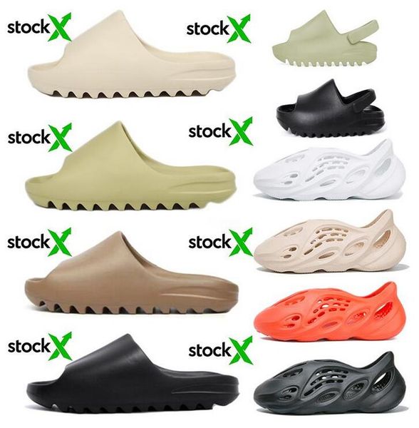 2020 stock x kanye west slipper men women slide bone earth brown desert sand slide resin sandals foam runner size 36-45, Black
2020 stock x kanye west slipper men women slide bone earth brown desert sand slide resin sandals foam runner size 36-45, Black