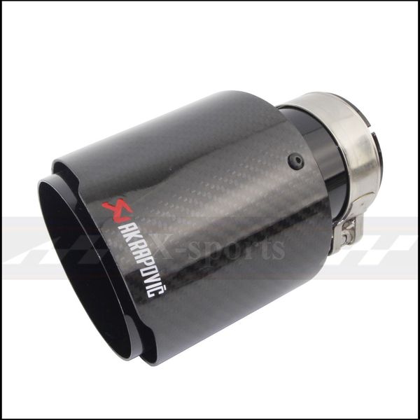 car styling akrapovic glossy carbon fiber muffler tip exhaust systems tail pipes stainless steel trim twill straight black
car styling akrapovic glossy carbon fiber muffler tip exhaust systems tail pipes stainless steel trim twill straight black