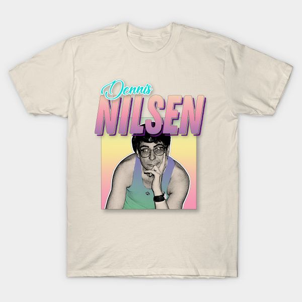 men t-shirt dennis nilsen serial killer retro 80s style design tshirt women t shirt, White;black
men t-shirt dennis nilsen serial killer retro 80s style design tshirt women t shirt, White;black