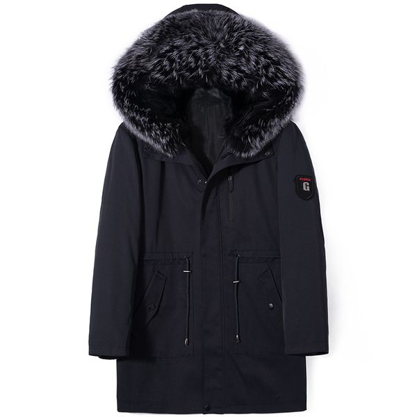 winter coat hoodies 2019 mens snow jackets long removable rabbit fur liner fox big fur collar outdoor outerwear warm l-4xl, Black
winter coat hoodies 2019 mens snow jackets long removable rabbit fur liner fox big fur collar outdoor outerwear warm l-4xl, Black