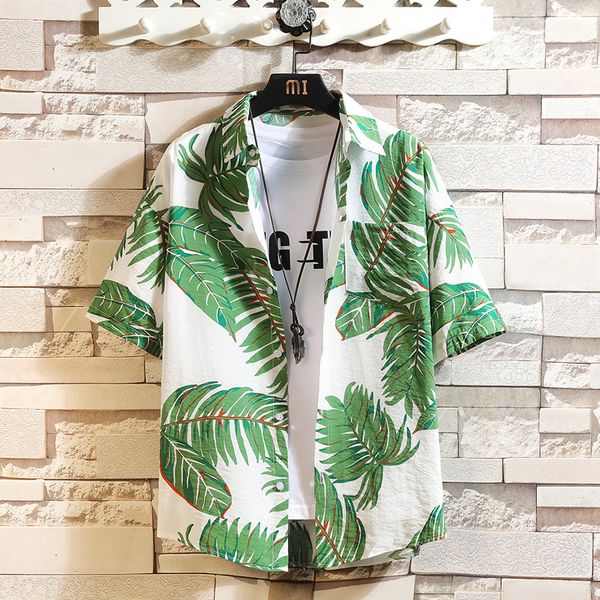 beach shirt men summer hawaiian shirt men print harajuku blouse short sleeve casual loose chemises homme plus size 5xl new, White;black
beach shirt men summer hawaiian shirt men print harajuku blouse short sleeve casual loose chemises homme plus size 5xl new, White;black