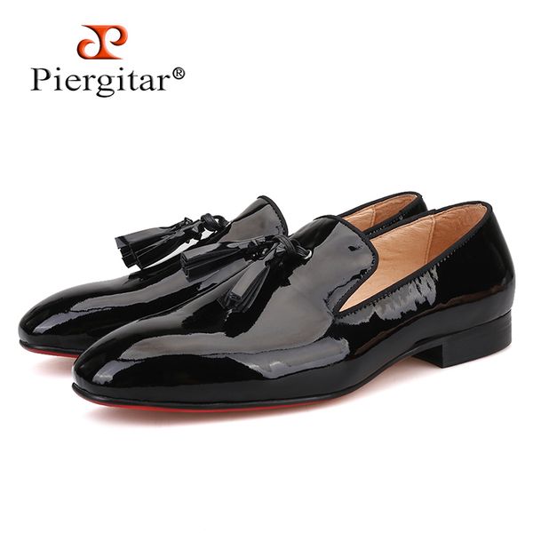 piergitar new handmade men leather shoes with leather spikes tassel fashion party and wedding men's loafers plus size male flats, Black
piergitar new handmade men leather shoes with leather spikes tassel fashion party and wedding men's loafers plus size male flats, Black