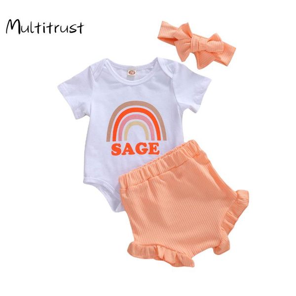 multitrust 2020 infant baby girl clothes short sleeve rainbow bodysuit+ pink shorts +headband 3pcs outfits 0-24m, White
multitrust 2020 infant baby girl clothes short sleeve rainbow bodysuit+ pink shorts +headband 3pcs outfits 0-24m, White
