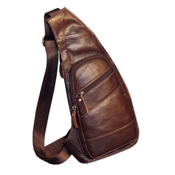 men's vintage leather sling chest bag cross body messenger shoulder packet motorcycle for travel riding hiking pouch y200111
men's vintage leather sling chest bag cross body messenger shoulder packet motorcycle for travel riding hiking pouch y200111