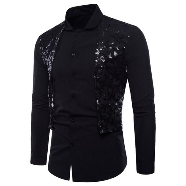 trendy summer men dress shirt casual mens long sleeve oxford formal casual suits slim fit tee dress shirts blouse top, White;black
trendy summer men dress shirt casual mens long sleeve oxford formal casual suits slim fit tee dress shirts blouse top, White;black