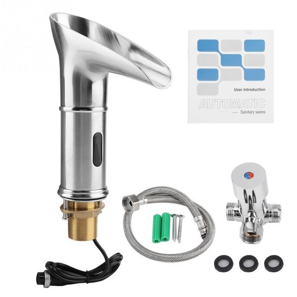 led automatic faucet sensor touchless motion activated hands-cold faucet bathroom sink tap
led automatic faucet sensor touchless motion activated hands-cold faucet bathroom sink tap