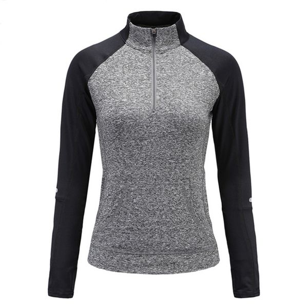 women long sleeve running jacket outdoor yoga zipper design jacket ladies sports wear fitness drop-shipping running jackets, Black;red
women long sleeve running jacket outdoor yoga zipper design jacket ladies sports wear fitness drop-shipping running jackets, Black;red