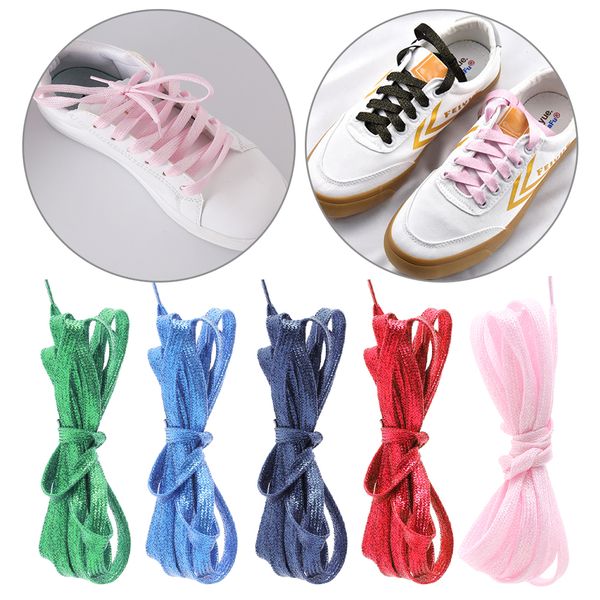 fashion shoelace shiny thread gold and silver women vintage trendy shoestring multi color one side boots sports shoelace, White;pink
fashion shoelace shiny thread gold and silver women vintage trendy shoestring multi color one side boots sports shoelace, White;pink