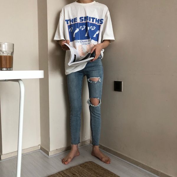 qcqbi cut blue ankle- length denim jeans womens casual stretch high waisted ankle- length jeans skinny fashion pencil pants
qcqbi cut blue ankle- length denim jeans womens casual stretch high waisted ankle- length jeans skinny fashion pencil pants