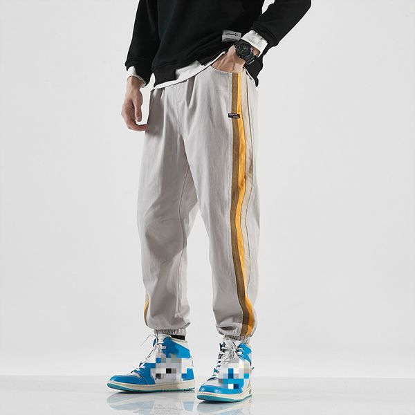 januarysnow brand designer streetwear cotton joggers men striped casual sweatpants autumn new ankle-length trousers men, Black
januarysnow brand designer streetwear cotton joggers men striped casual sweatpants autumn new ankle-length trousers men, Black