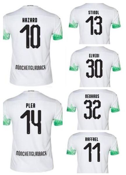 19-20 mönchengladbach customized hazard 10 thai quality soccer jerseys shirts plea 14 zakaria 8 kramer 6 stindl 13 elvedi 30 raffael 11 wear, Black;yellow 
19-20 mönchengladbach customized hazard 10 thai quality soccer jerseys shirts plea 14 zakaria 8 kramer 6 stindl 13 elvedi 30 raffael 11 wear, Black;yellow