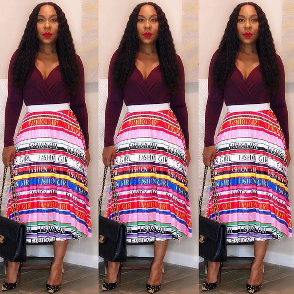 women girls summer pleated long dresses colorful lip print stripes skirt elastic waist woman club beach party dress nightwear clothes e3604, Black
women girls summer pleated long dresses colorful lip print stripes skirt elastic waist woman club beach party dress nightwear clothes e3604, Black