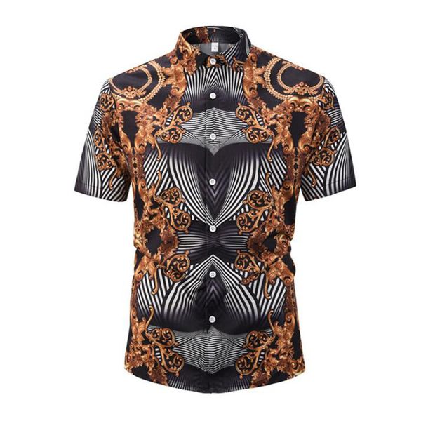 2020 new arrival men's shirts men hawaiian camicias casual one button wild shirts printed short-sleeve blouses large size, White;black
2020 new arrival men's shirts men hawaiian camicias casual one button wild shirts printed short-sleeve blouses large size, White;black