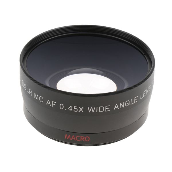 58 мм 2 в 1 0.45 x широкоугольный конверсионный объектив + marco conversion lens, с передней резьбой 62 мм для зеркальных камер
58 мм 2 в 1 0.45 x широкоугольный конверсионный объектив + marco conversion lens, с передней резьбой 62 мм для зеркальных камер