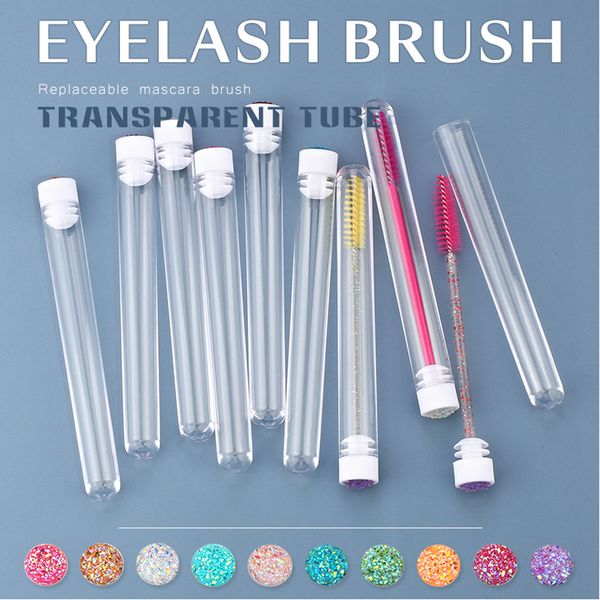 eyelash extender disposable eyebrow brush transparent tube design charming diamond bottom mascara stick applicator makeup tool make up brush
eyelash extender disposable eyebrow brush transparent tube design charming diamond bottom mascara stick applicator makeup tool make up brush