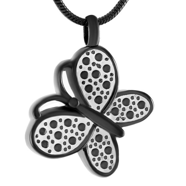 new z333 black pet ashes necklace wholesale or retail stainless steel butterfly cremation urn jewelry keepsake memorial pendant +funnel, Silver
new z333 black pet ashes necklace wholesale or retail stainless steel butterfly cremation urn jewelry keepsake memorial pendant +funnel, Silver