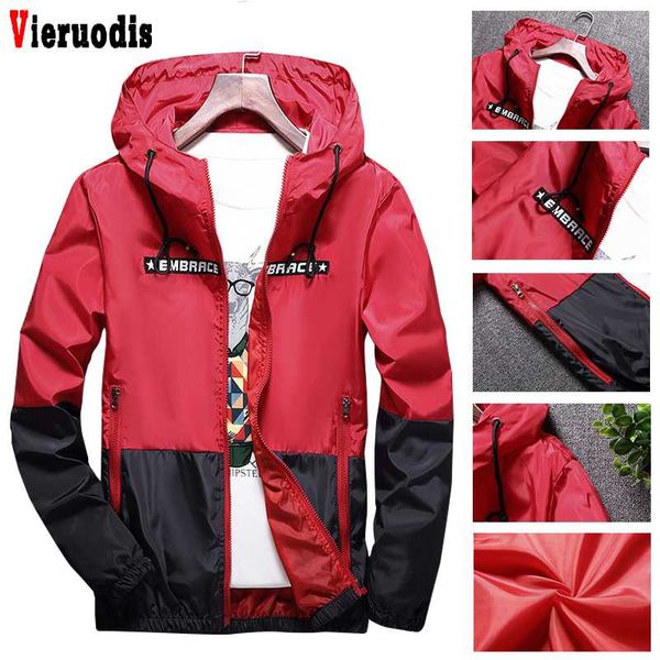 men's jackets men casual slim patchwork windbreaker jacket zipper thin coat spring autumn hooded light waterproof bomber, Black;brown
men's jackets men casual slim patchwork windbreaker jacket zipper thin coat spring autumn hooded light waterproof bomber, Black;brown