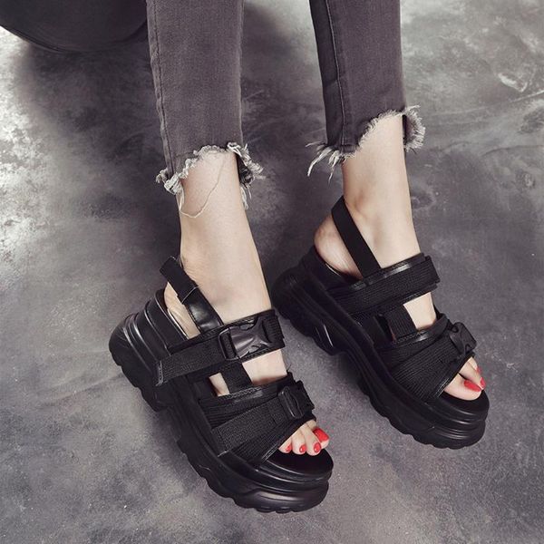 summer women hollow out platform sport beach sandals ladies wedge low heels buckle casual shoes plus size zapatos de mujer#g3, Black
summer women hollow out platform sport beach sandals ladies wedge low heels buckle casual shoes plus size zapatos de mujer#g3, Black