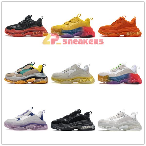 paris casual shoes triple-s clear sole trainers dad shoe sneaker combination crystal bottom mens womens shoes fashion leisure chaussures, Black
paris casual shoes triple-s clear sole trainers dad shoe sneaker combination crystal bottom mens womens shoes fashion leisure chaussures, Black